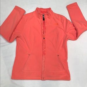 Orange Northface Fleece